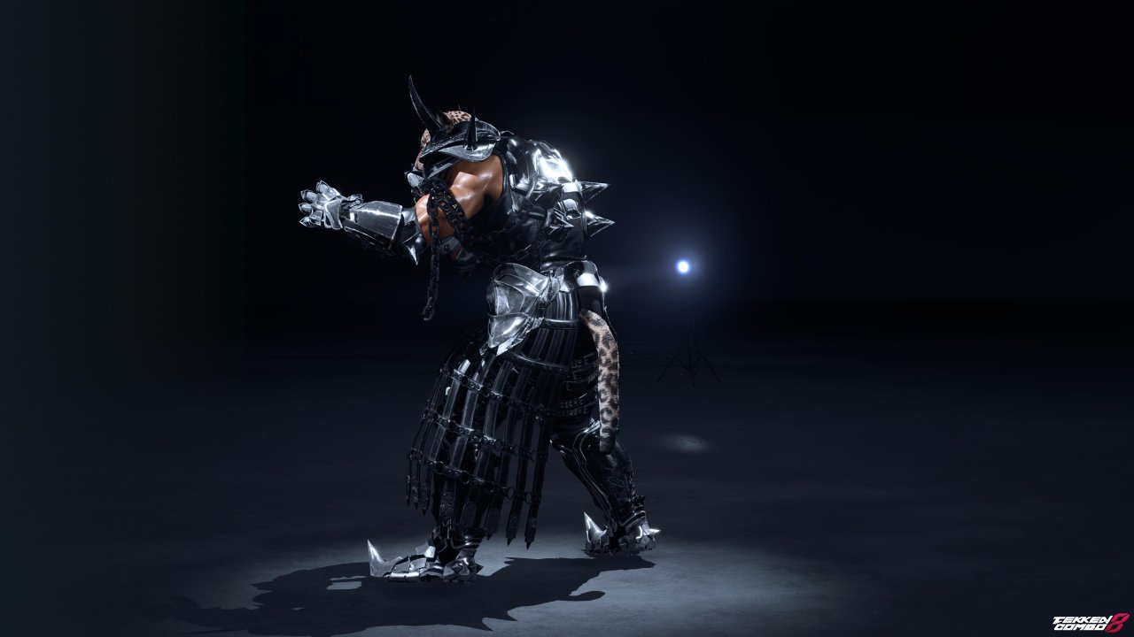 Customization #2153 Armor King – TEKKEN 1 & 2 Classic Black Armor Outfit Player 1 for Armor King by Mehran