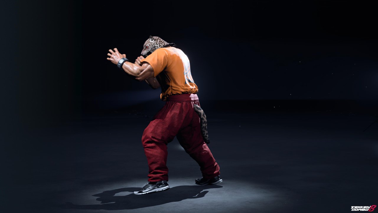 Customization #2158 Armor King – TEKKEN TAG 1 Orange Shirt and Red Pants Outfit for Armor King by Mehran