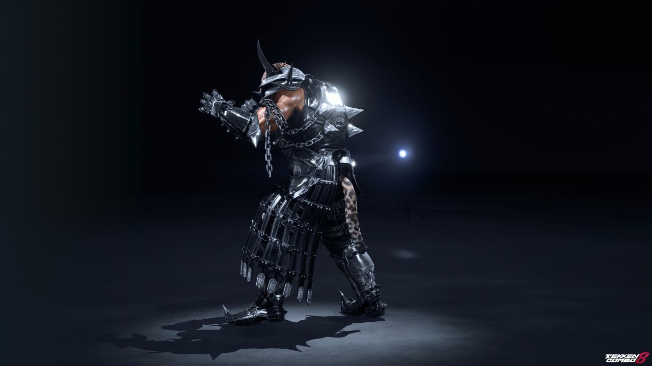 Customization #2159 Armor King – TEKKEN 5 DR & 6 Black and Silver Armor (Player 1) for Armor King by Mehran