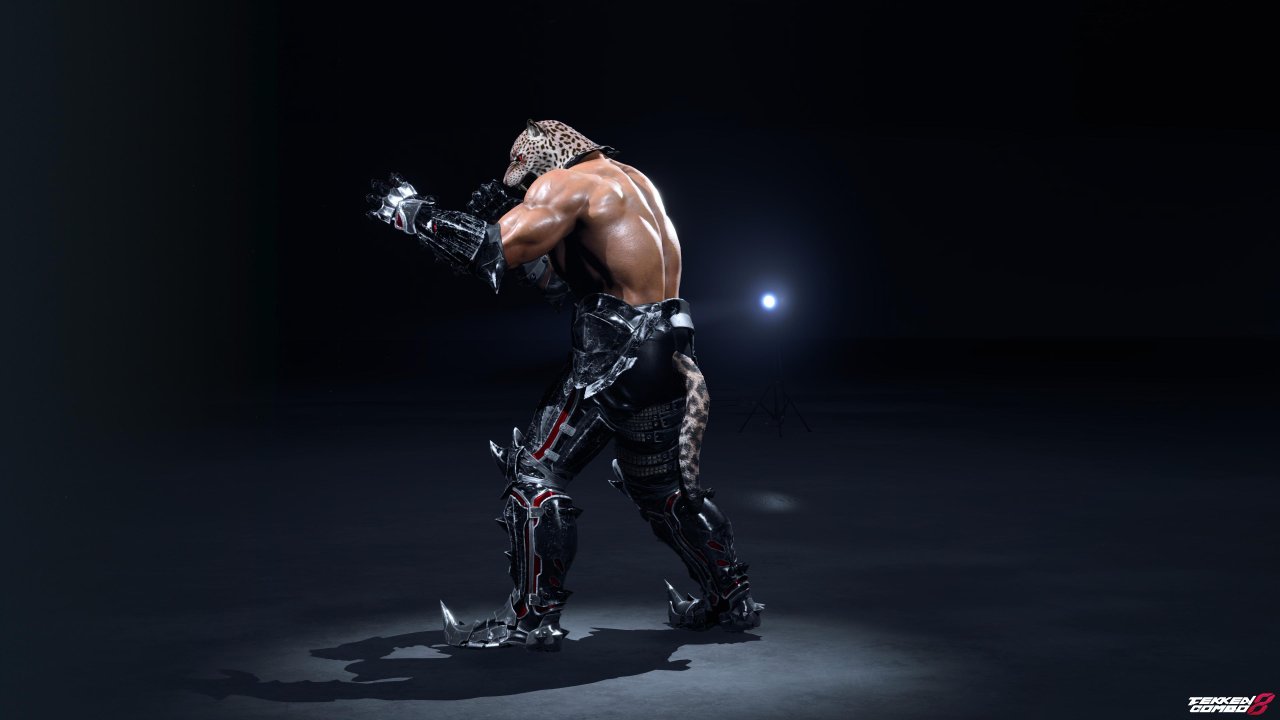 Customization #2160 Armor King – TEKKEN 5 DR & 6 Classic Shirtless Black Wrestling Outfit (Player 2) for Armor King by Mehran