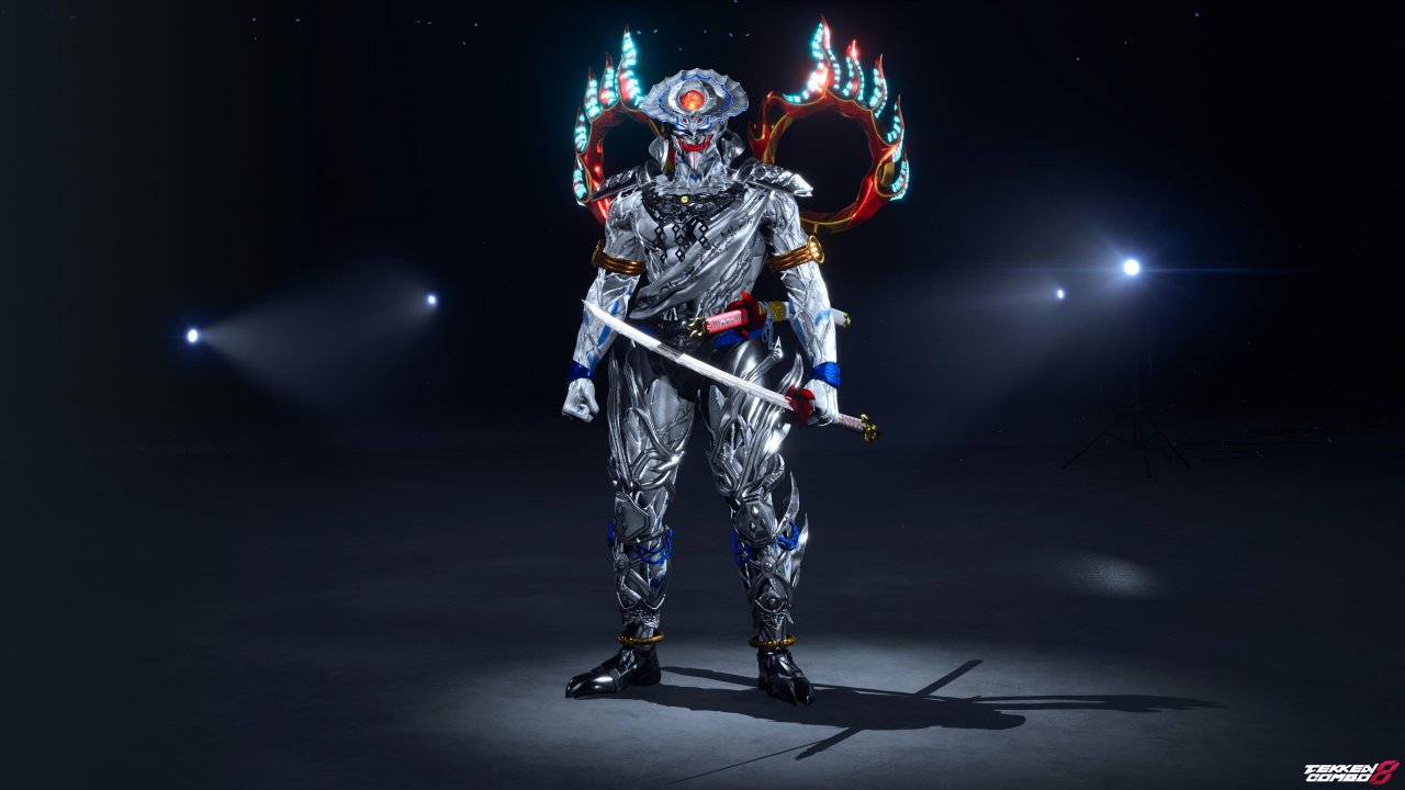 Customization #2166 Yoshimitsu – TEKKEN 1 Silver Knight Armor (Player 2) for Yoshimitsu by Mehran