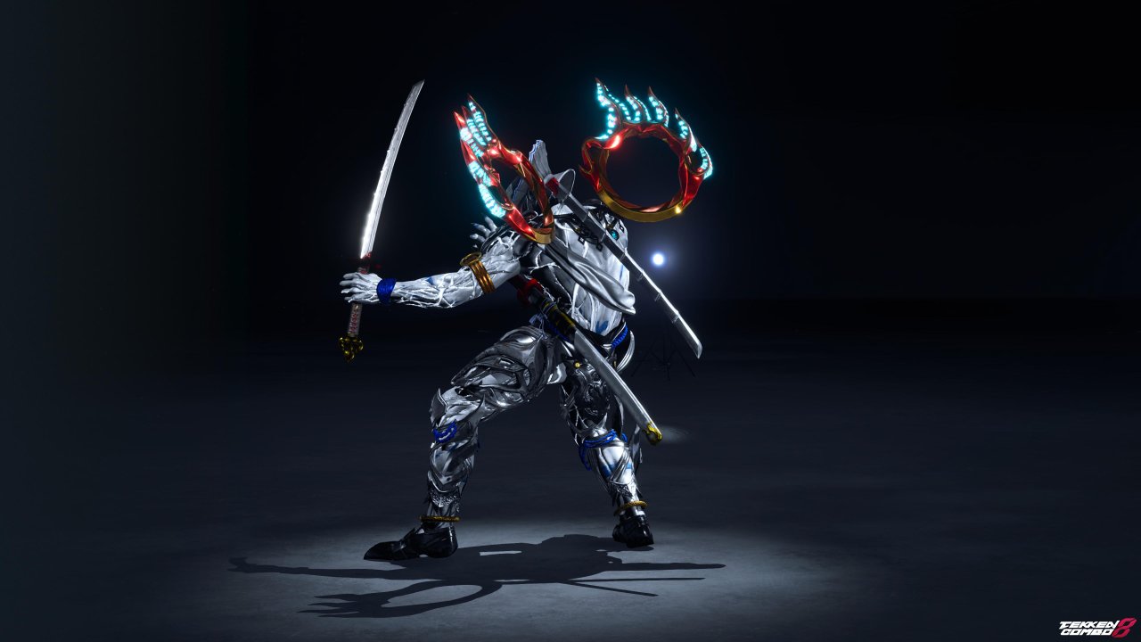 Customization #2166 Yoshimitsu – TEKKEN 1 Silver Knight Armor (Player 2) for Yoshimitsu by Mehran