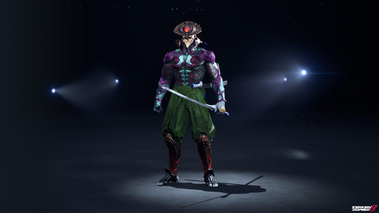 Customization #2167 Yoshimitsu – TEKKEN 2 Green Samurai Outfit for Yoshimitsu by Mehran