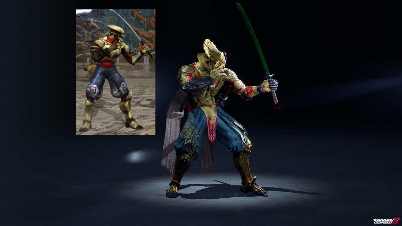Customization #2169 Yoshimitsu – TEKKEN TAG 1 Golden Samurai Armor Outfit for Yoshimitsu by Mehran