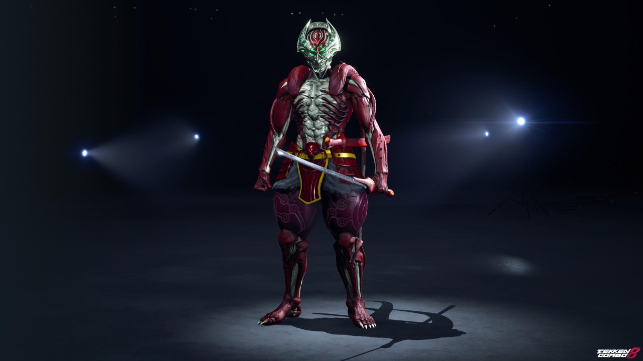 Customization #2175 Yoshimitsu – TEKKEN 6 Crimson Cyborg Samurai Armor Costume (Player 1) for Yoshimitsu by Mehran