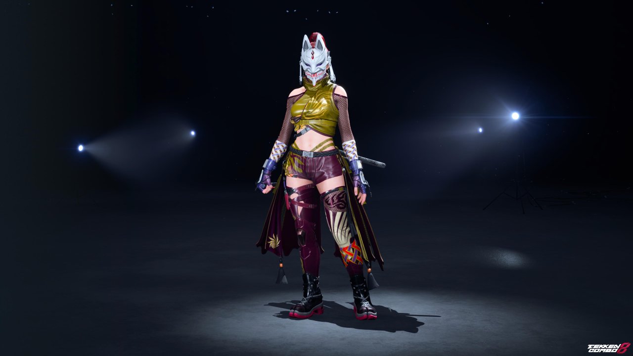 Customization #2181 Kunimitsu – TEKKEN 1 & 2 Classic Brown Ninja Costume  for Kunimitsu by Mehran
