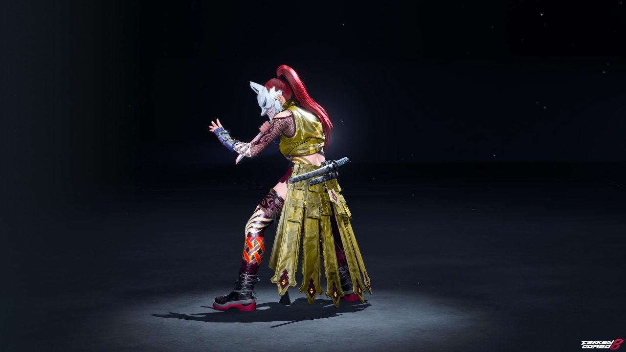Customization #2181 Kunimitsu – TEKKEN 1 & 2 Classic Brown Ninja Costume  for Kunimitsu by Mehran