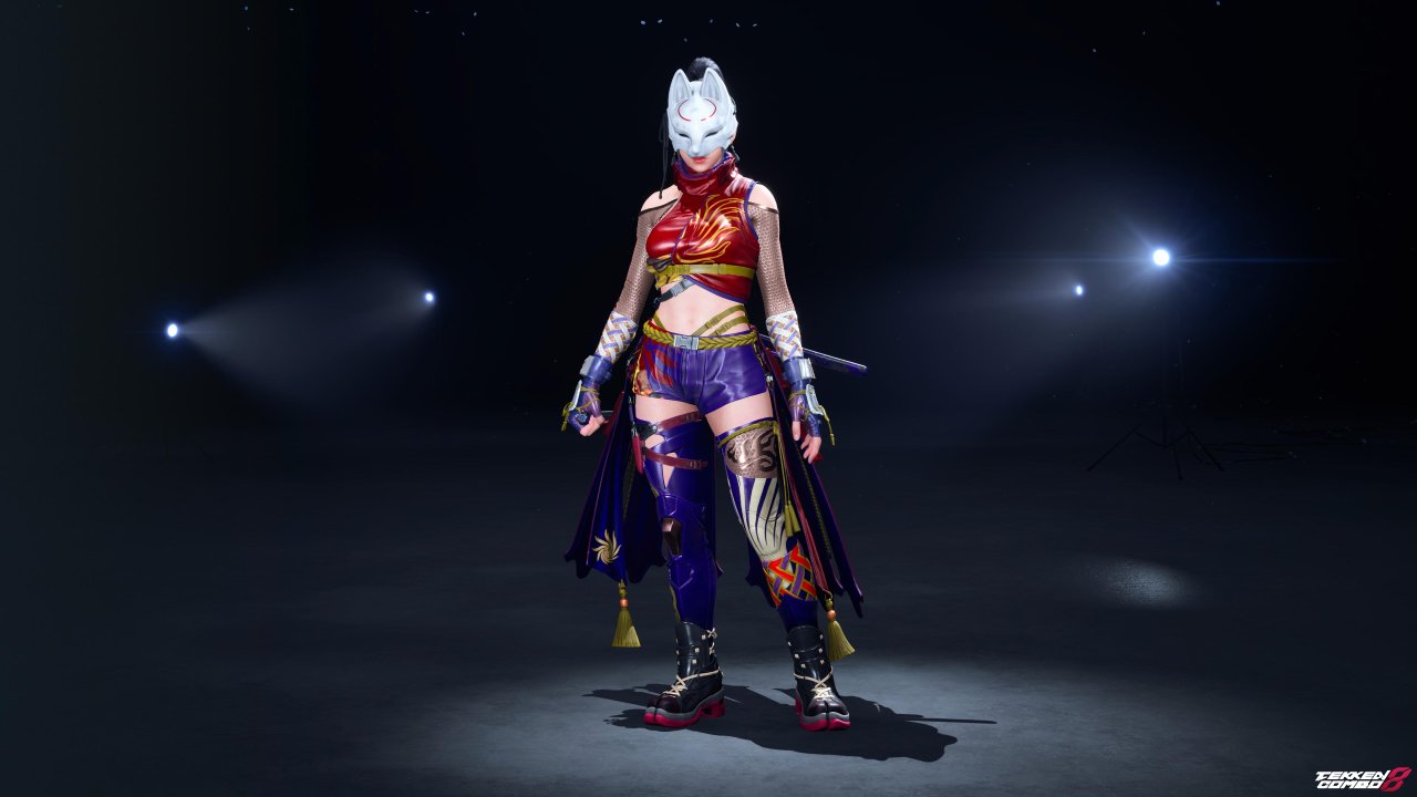 Customization #2182 Kunimitsu – TEKKEN 2 & TAG TOURNAMENT Classic Player 1 Ninja Costume for Kunimitsu by Mehran
