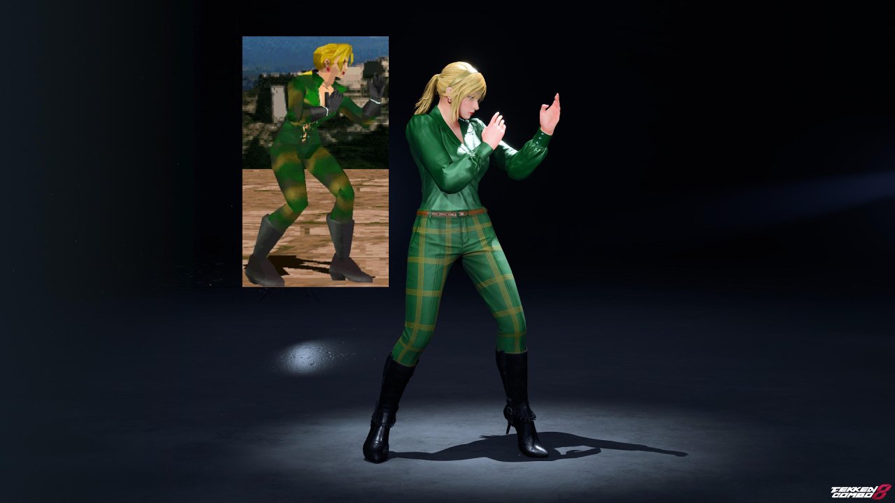 Customization #2190 Nina Williams – TEKKEN 2 Classic Costume (Player 2) for Nina by Mehran