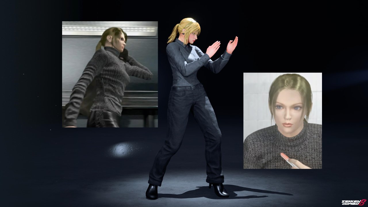 Customization #2194 Nina Williams – TEKKEN Tag Tournament 1 Gray Intro Costume  for Nina by Mehran