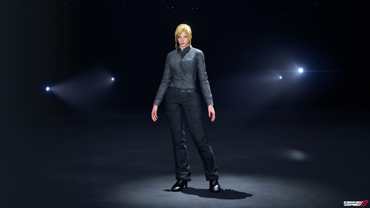 Customization #2194 Nina Williams – TEKKEN Tag Tournament 1 Gray Intro Costume  for Nina by Mehran