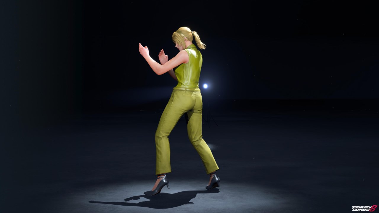 Customization #2196 Nina Williams – TEKKEN 5 Classic Gold Jumpsuit Costume for Nina by Mehran