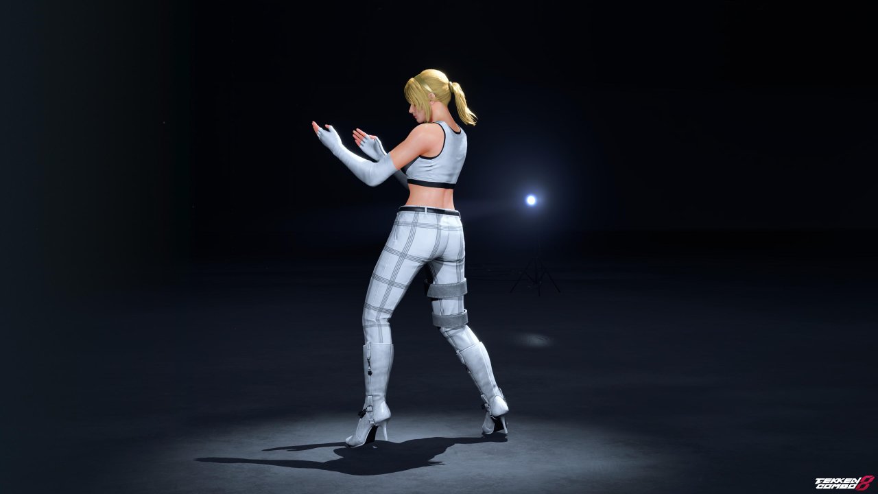 Customization #2197 Nina Williams – TEKKEN 5: Dark Resurrection & Tag Tournament 2 White and Gray Combat Costume for Nina by Mehran