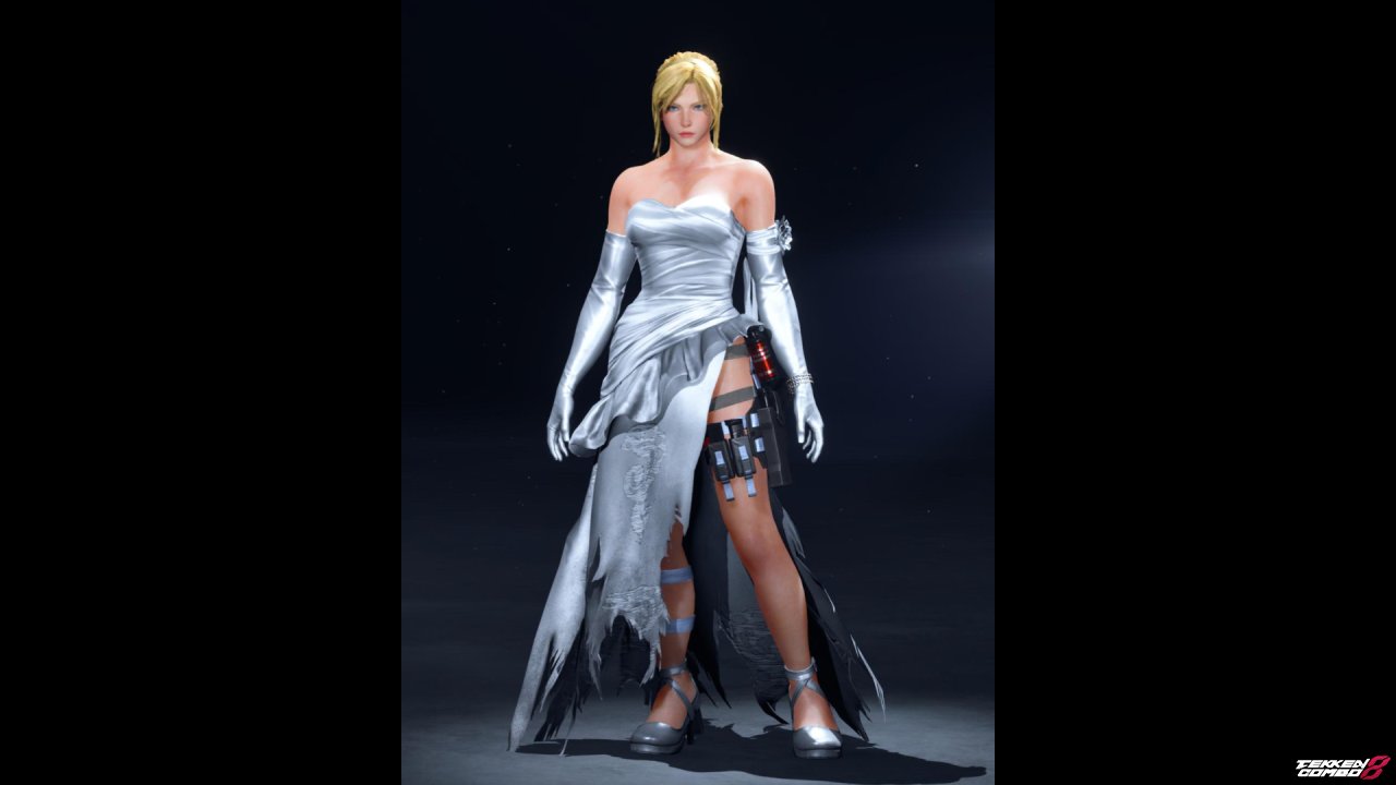 Customization #2202 Nina Williams – TEKKEN 7 White Wedding Dress Assassin Costume for Nina by Mehran