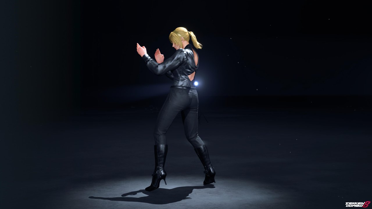 Customization #2204 Nina Williams – TEKKEN 7 Story Mode Black Leather Assassin Costume for Nina by Mehran